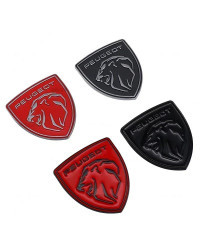 Insignia de León para coche, emblema de Metal para parte trasera del maletero, pegatina para GT LINE 107, 308, 306, 106, 206, 20