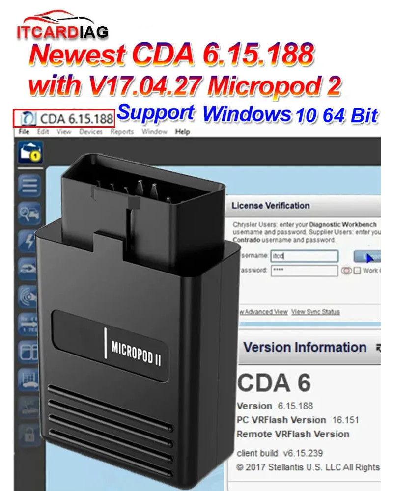 MicroPod 2 2024 CDA6 CDA 6.15.188 For FCA Original Files MicroPod2 Sca