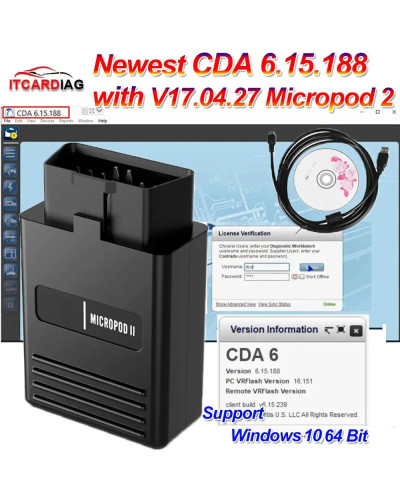 MicroPod 2 2024 CDA6 CDA 6.15.188 For FCA Original Files MicroPod2 Sca