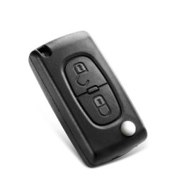 KEYYOU CE0523 Ce0536 For Peugeot 206 408 1/2/3/4/5/6/807 Partner For Citroen C1/2/3/4/5/6/7/8 Xsara Picasso Car Key Case