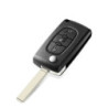 KEYYOU CE0523 Ce0536 For Peugeot 206 408 1/2/3/4/5/6/807 Partner For Citroen C1/2/3/4/5/6/7/8 Xsara Picasso Car Key Case