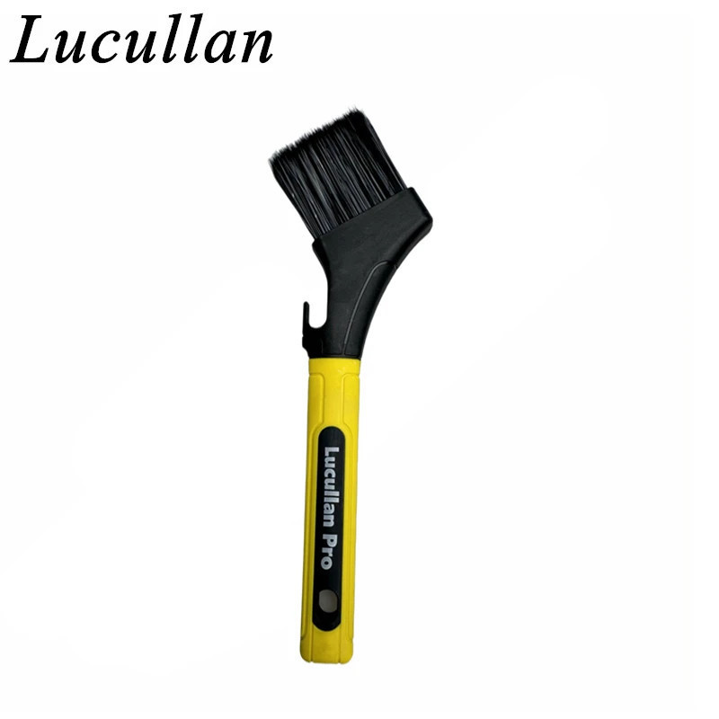 Lucullan-Brosse de lavage de voiture polyvalente ultra douce Pro, grande surface de poils, accessoires de livres de voiture ergo