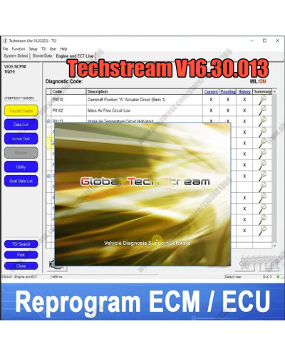 Techstream V16.30.013 scan tool for Toyota Lexus and Scion cars diagno