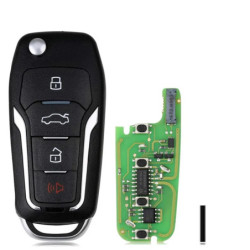 1pcs Xhorse XEDS01EN XEFO01EN XEMQB1EN XELEX0EN XEKF20EN XEKF21EN VVDI Super Remote Car Key with XT27A Super Chip for VVDI2/VVDI