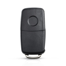 KEYYOU 1PCS For Volkswagen VW Polo Passat B5 Tiguan Golf Seat Skoda Auto 2/3 Buttons Folding Car Remote Key Flip Key Shell