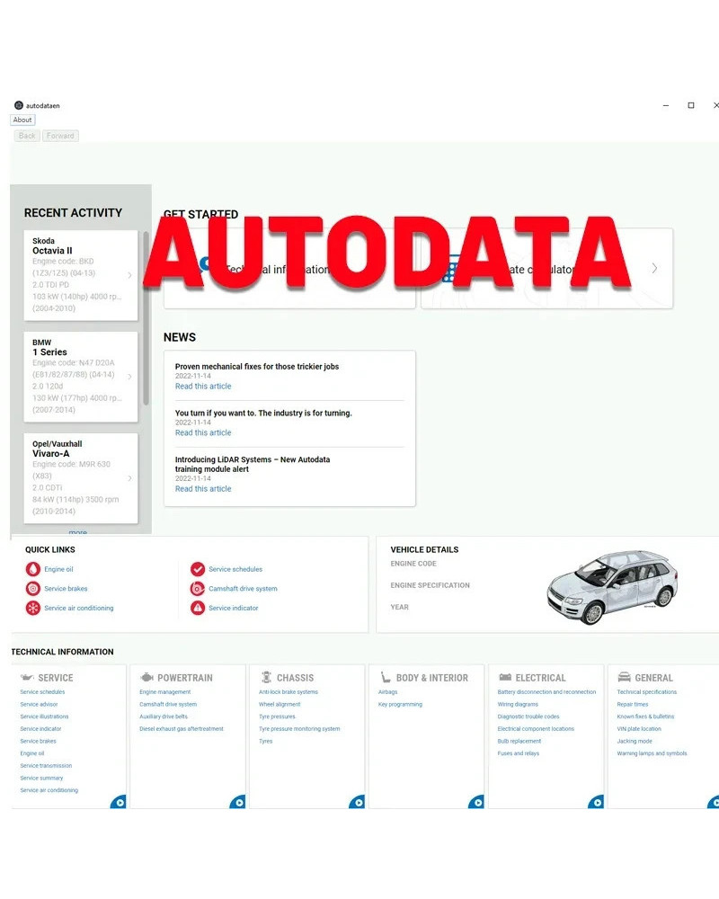 2024 Online Account for Autodata Alldata Repair Wiring All Data Haynes