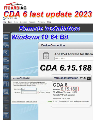 2023 CDA 6.15.188 CDA6 Engineering Software Work with MicroPod 2 for F