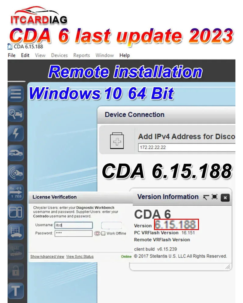 2023 CDA 6.15.188 CDA6 Engineering Software Work with MicroPod 2 for F