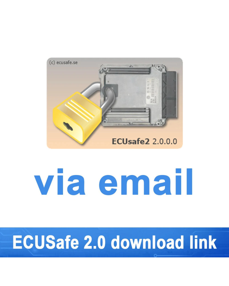 ECU-Safe 2.0 ECUSafe V2 ECU ECM 2.0 Diagnostic Tool CD DVD Software Fo