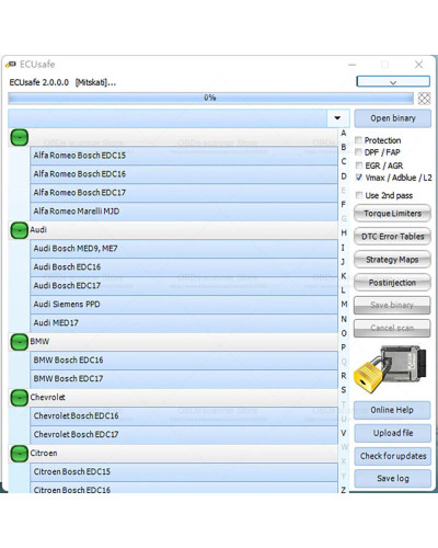 ECU-Safe 2.0 ECUSafe V2 ECU ECM 2.0 Diagnostic Tool CD DVD Software Fo