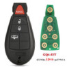 jingyuqin GQ4-53T Fobik Remote Car Key 433MHz ID46-PCF7961A Chip for Dodge RAM 1500 2500 3500 4500 2013-2018 56046953 68159655