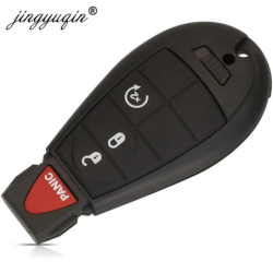 jingyuqin GQ4-53T Fobik Remote Car Key 433MHz ID46-PCF7961A Chip for Dodge RAM 1500 2500 3500 4500 2013-2018 56046953 68159655