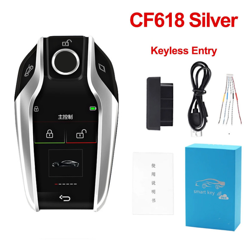 CF618 Universal Smart Remote Car Key LCD Screen For BMW For Benz For Audi For VW ForNissan For Ford For Toyota For KIA For Lexus