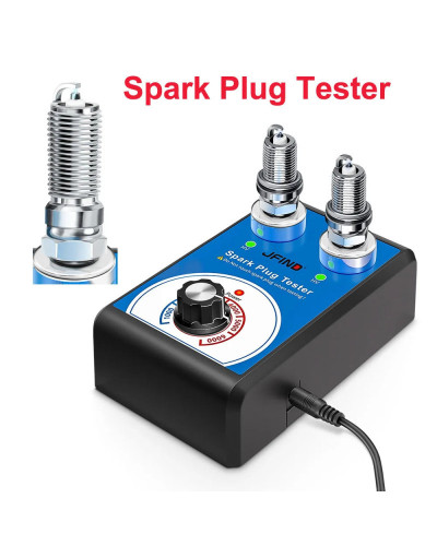 Spark Plug Tester Double hole Diagnostic Tool Car 12V Spark Tester 0-6