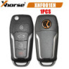 1PCS/LOT Xhorse XNFO01EN Universal Remote Key 4 Buttons Wireless For Ford English Version