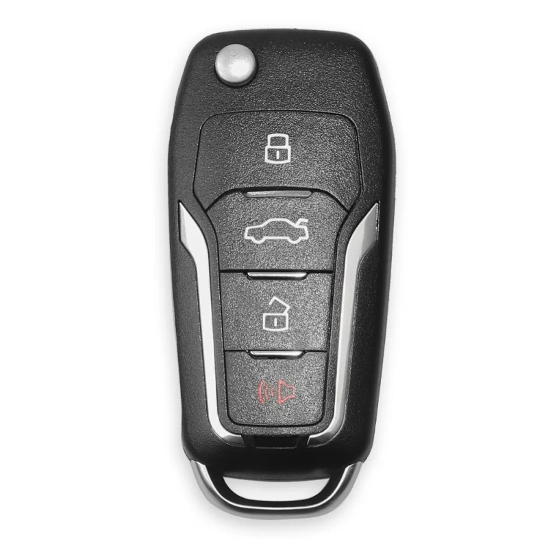 5PCS Xhorse XNFO01EN Universal Remote Key 4 Buttons Wireless For Ford English Version