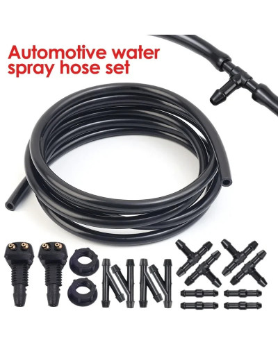 Universal Car Auto Windshield Washer Hose Wiper Blade Pipe Jet Spray N