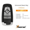 Xhorse XSFO02EN XM38 Series 4-Button For Ford Style Universal Smart Key