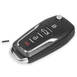 5PCS/LOT Xhorse XNFO01EN Universal Remote Key 4 Buttons Wireless For Ford English Version