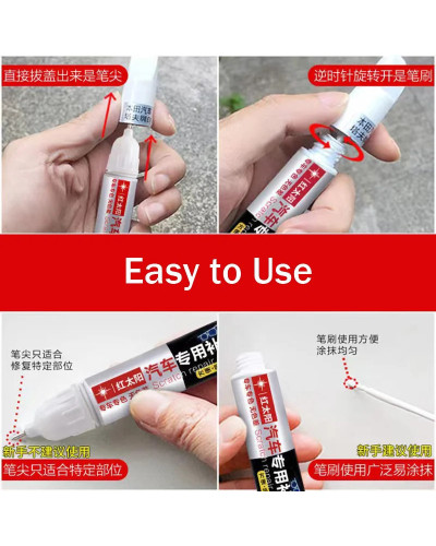 For Mg 6 touch-up paint pen red thunder grey car scratch repair touch-