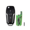 5pcs/lot Xhorse XEFO01EN Super Remote Key for Ford Style Flip 4 Buttons Built-in Super Chip for VVDI2 /VVDI MINI