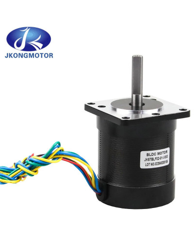 Jkongmotor 24V 69W 57mm JK57BLF02-01-X003 brushless DC motor with D-Cu