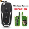 5PCS XHORSE XN Wireless Universal Remote Key XNFO01EN For Ford Style work with VVDI2,VVDI Key Tool Max（English Version）