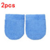 2/4pcs Soft Microfiber Car Waxing Applicator Mitts Polishing Sponge Finger Wax Foam Washing Pad Auto Detailing Cleaning Tools