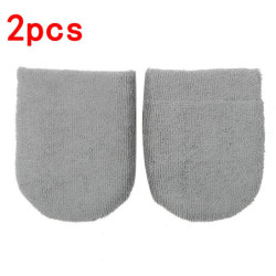 2/4pcs Soft Microfiber Car Waxing Applicator Mitts Polishing Sponge Finger Wax Foam Washing Pad Auto Detailing Cleaning Tools