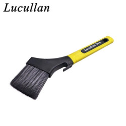 Lucullan-Brosse de lavage de voiture polyvalente ultra douce Pro, grande surface de poils, accessoires de livres de voiture ergo