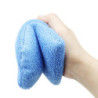 2/4pcs Soft Microfiber Car Waxing Applicator Mitts Polishing Sponge Finger Wax Foam Washing Pad Auto Detailing Cleaning Tools