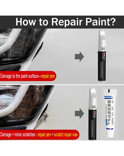 Automotive Paint Repair Pen for MG ZST 2024 2023 2022 Touch-Up Pen Pai