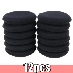 12pcs Car Ultra Soft Foam Detailing Wax Applicator Pad Round Foam Sponge Wash Cleaning Tool Auto Accessories Plusieurs Couleurs