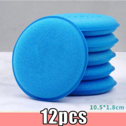 12pcs Car Ultra Soft Foam Detailing Wax Applicator Pad Round Foam Sponge Wash Cleaning Tool Auto Accessories Plusieurs Couleurs