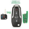 jingyuqin Modified CWTWB1U331 Flip Remote Key 315/433Mhz For Ford Explorer Focus Edge Escape Ranger Mustang Flex Mercury Lincoln