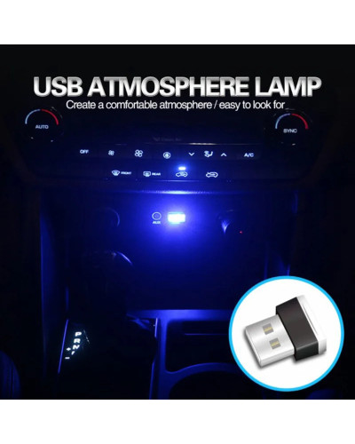 2024 Car LED Light USB Atmosphere Light for MG ZS 350 GS 5 Gundam GT 6