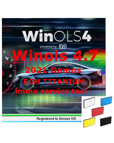 2022 HOT Selling WinOLS 4.7 With Plugins +2021 Damos +ECM TITANIUM+ im