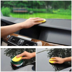 12pcs Car Ultra Soft Foam Detailing Wax Applicator Pad Round Foam Sponge Wash Cleaning Tool Auto Accessories Plusieurs Couleurs