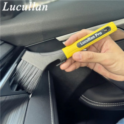 Lucullan-Brosse de lavage de voiture polyvalente ultra douce Pro, grande surface de poils, accessoires de livres de voiture ergo