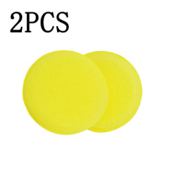 Round High Density Sponges Car Waxing Polish Sponges Foam Applicator Pads Curing and Polishing Sponges Auto Cleaning Accessories