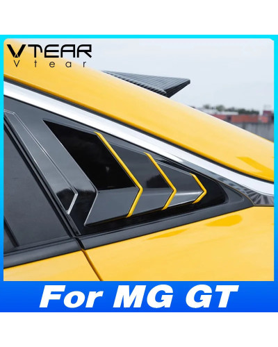 For MG GT 2023 Accessories Car Window Trim Cover Rear Triangle Window 