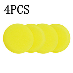 Round High Density Sponges Car Waxing Polish Sponges Foam Applicator Pads Curing and Polishing Sponges Auto Cleaning Accessories