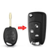 KEYYOU Car Modified Flip Remote Key 3 Buttons FO21 HU101 Fob Shell For Ford Focus Mondeo Fiesta C-MAX Fusion Transit KA Key Case