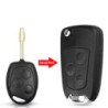 KEYYOU Car Modified Flip Remote Key 3 Buttons FO21 HU101 Fob Shell For Ford Focus Mondeo Fiesta C-MAX Fusion Transit KA Key Case