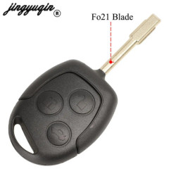 jingyuqin 3 Buttons Remote Key 315/433Mhz For Ford Focus Fiesta Fusion C-Max For Mondeo Galaxy C-Max S-Max With ID60 4D63 Chip