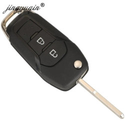 jingyuqin Flip Remote Key Fob ID49 433Mhz DS7T-15K601-B /EB3T-15K601-BA For Ford F150 Ranger Galaxy S-Max KA+ Mondeo V