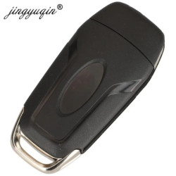 jingyuqin Flip Remote Key Fob ID49 433Mhz DS7T-15K601-B /EB3T-15K601-BA For Ford F150 Ranger Galaxy S-Max KA+ Mondeo V