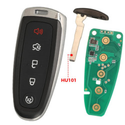 jingyuqin Remote Car Key 315/433mhz For Ford Edge Escape Explore Expedition Flex Focus Taurus 2011-2018 ID46 pcf7953 M3N5WY8609