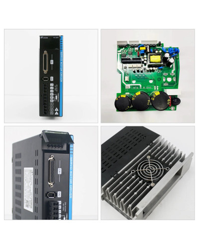 Lichuan 4N.m/5N.m/6N.m 2500RPM 4A/5A/6A AC Servo Motor Controller Driv