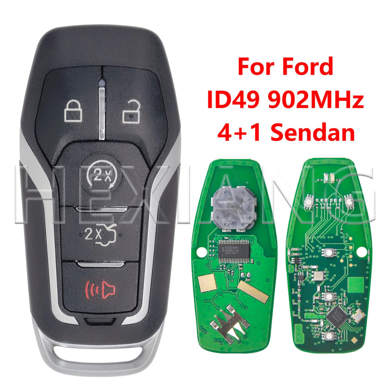 HE 902MHz ID49 Puce Keyless Go Voiture Clé À Distance M3N-A2C31243300 7812A-A2C31243300 Pour Ford Explorer Mustang Bord kt2013-2